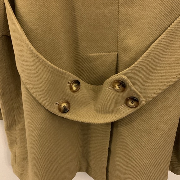 Burberry Men’s Double Breasted Pea Coat, Tan XL - Picture 8 of 11